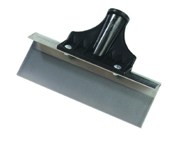 8" FLOOR SCRAPER, THREADED STAINLESS STEEL